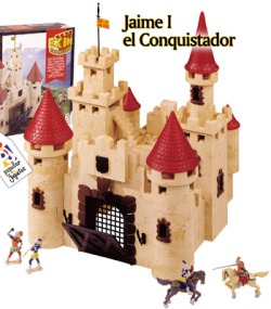 VINTAGE EXIN MINI CASTLES CASTILLOS CONSTRUCTION PLAY SET